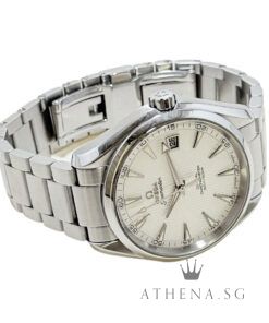 Alternative view of OMEGA SEAMASTER AQUA TERRA CO-AXIAL CHRONOMETER 42MM "SILVER INDEX" DIAL WITH BOX & CERT DATED (10/2010) REF 231.10.42.21.02.001