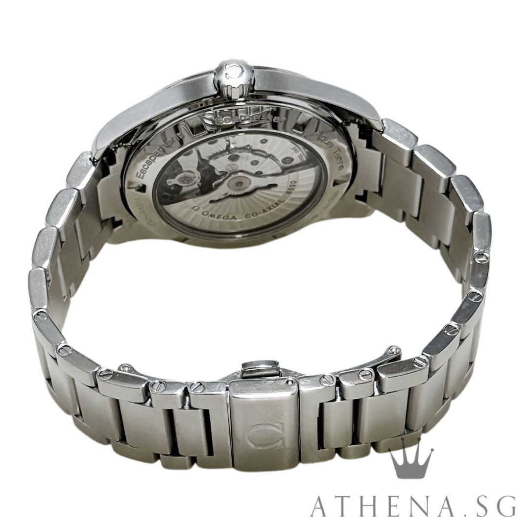 OMEGA SEAMASTER AQUA TERRA CO-AXIAL CHRONOMETER 42MM "SILVER INDEX" DIAL WITH BOX & CERT DATED (10/2010) REF 231.10.42.21.02.001 - Image 3