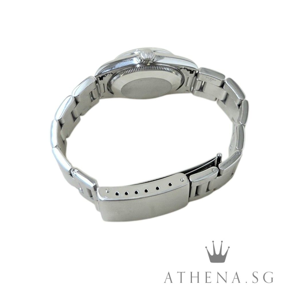ROLEX OYSTER PERPETUAL MID SIZE 31MM "T" SERIES "BLACK 369 DIAL" 67480 (WATCH ONLY) - Image 3