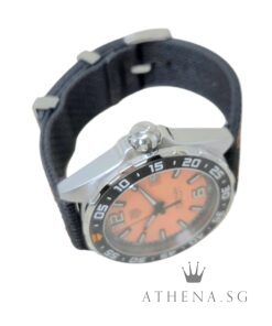 Alternative view of LIKE NEW!! TAG HEUER FORMULA 1 QUARTZ "ORANGE DIAL" 43MM WITH BOX & CERT DATED (03/2022) [DISCONTINUED] WAZ101A.FC8305