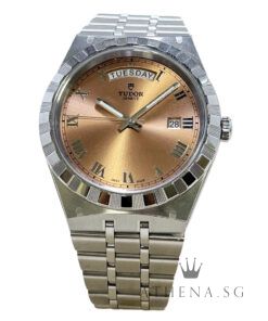 UNWORN!! TUDOR ROYAL 41MM "SALMON ROMAN DIAL" WITH BOX & CERT DATED (07/2023) REF 28600
