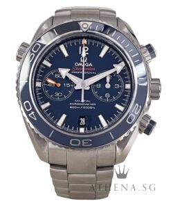 OMEGA SEAMASTER PROFESSIONAL PLANET OCEAN 46MM "BLUE CHRONOGRAPH DIAL" WITH BOX & CERT (UNDATED) REF 232.90.46.51.03.001