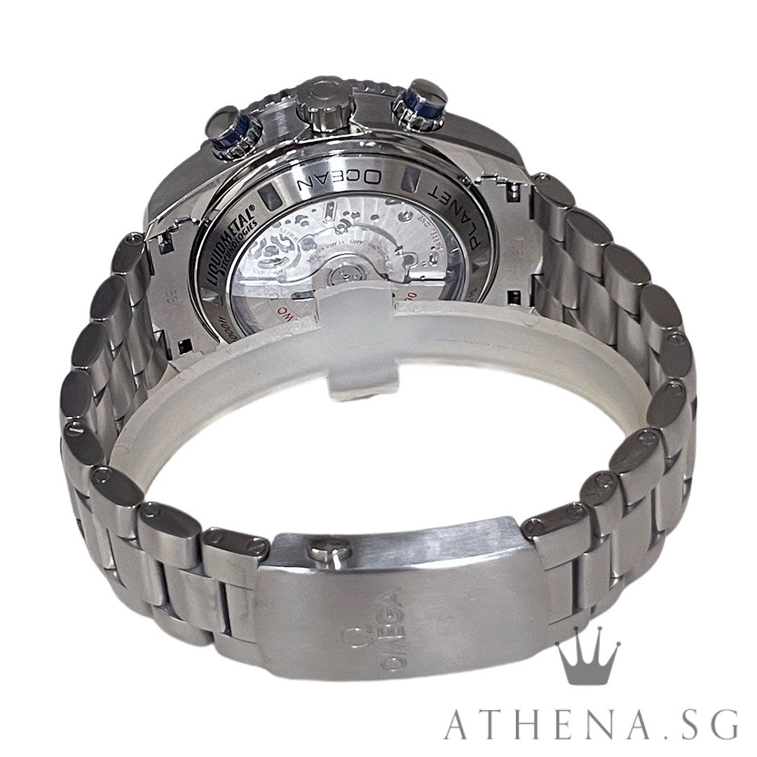 OMEGA SEAMASTER PROFESSIONAL PLANET OCEAN 46MM "BLUE CHRONOGRAPH DIAL" WITH BOX & CERT (UNDATED) REF 232.90.46.51.03.001 - Image 3