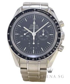 UNPOLISHED!! OMEGA SPEEDMASTER PROFESSIONAL MOON WATCH 42MM "BLACK CHRONO DIAL" WITH BOX & CERT DATED (01/2020) REF 311.30.42.30.01.006