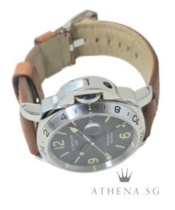 Alternative view of PANERAI LUMINOR GMT LIMITED EDITION 1000PCS 44MM "BLACK DIAL" WITH BOX & CERT DATED (09/2010) PAM029