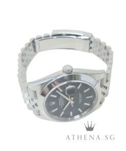 Alternative view of UNWORN!! ROLEX MENS OYSTER PERPETUAL DATEJUST 41 "AN" SERIES "BLUE INDEX DIAL" WITH BOX & CERT DATED (04/2026) (STILL UNDER AGENT WARRANTY) 126300