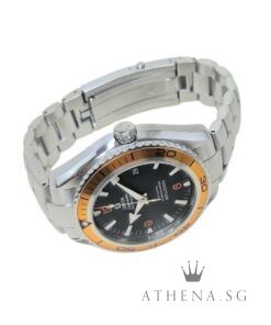 Alternative view of OMEGA SEAMASTER PLANET OCEAN 45 CO-AXIAL AUTOMATIC "BLACK DIAL" WITH CERT DATED (06/2008) 2208.50.00