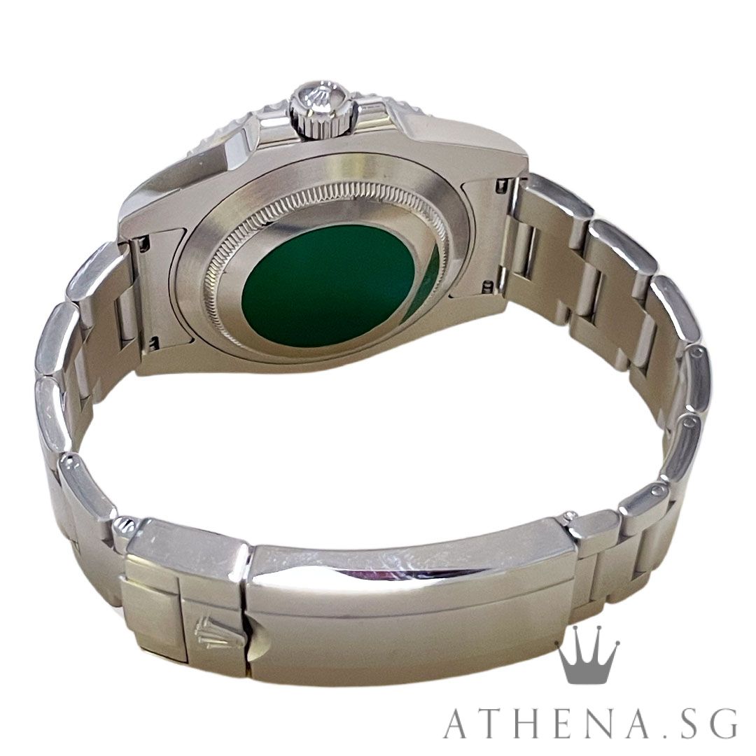 ROLEX OYSTER PERPETUAL DATE CERAMIC SUBMARINER "AN" SERIES "BLACK DIAL" WITH BOX & CERT DATED (07/2019) 116610LN - Image 3