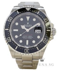ROLEX OYSTER PERPETUAL DATE SEA-DWELLER 43MM "AN" SERIES "SINGLE RED" WITH BOX & CERT DATED (05/2021) 126600