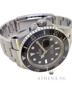 Alternative view of ROLEX OYSTER PERPETUAL DATE SEA-DWELLER 43MM "AN" SERIES "SINGLE RED" WITH BOX & CERT DATED (05/2021) 126600