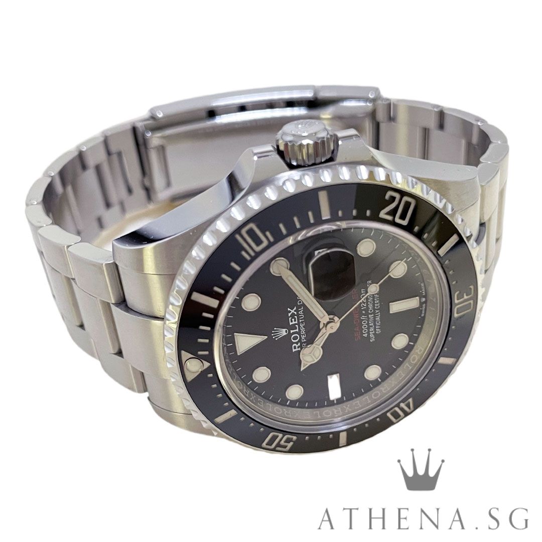 ROLEX OYSTER PERPETUAL DATE SEA-DWELLER 43MM "AN" SERIES "SINGLE RED" WITH BOX & CERT DATED (05/2021) 126600 - Image 2