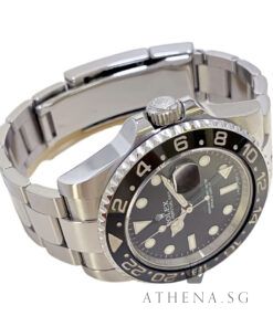 Alternative view of ROLEX OYSTER PERPETUAL DATE GMT MASTER II CERAMIC "AN" SERIES WITH BOX & CERT DATED (06/2016) 116710LN