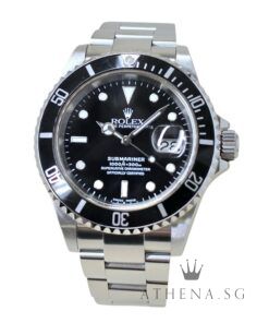 ROLEX OYSTER PERPETUAL SUBMARINER DATE "V" SERIES "SWISS MADE DIAL" 16610 (WATCH ONLY)