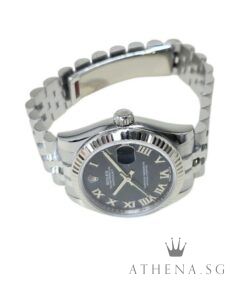 Alternative view of ROLEX MID-SIZE OYSTER PERPETUAL DATEJUST 31 "AN" SERIES "BLUE ROMAN DIAL" WITH CERT DATED (12/2017) 178274