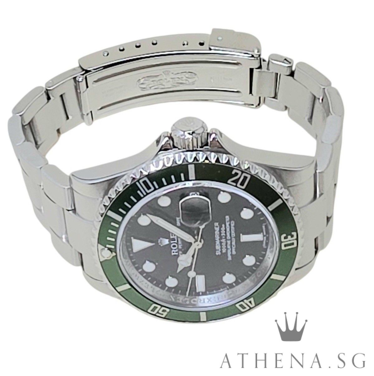 ROLEX OYSTER PERPETUAL SUBMARINER DATE 50TH ANNIVERSARY "M" SERIES "KERMIT" (WATCH ONLY) 16610LV - Image 2