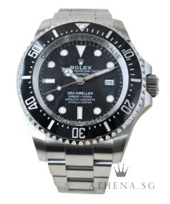 ROLEX OYSTER PERPETUAL DATE DEEPSEA "AN" SERIES "BLACK DIAL" 44MM WITH BOX & CERT DATED (11/2021) [STILL UNDER AGENT WARRANTY] 126660