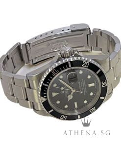 Alternative view of ROLEX OYSTER PERPETUAL SUBMARINER DATE "D" SERIES "SWISS MADE DIAL" 16610 (WATCH ONLY)