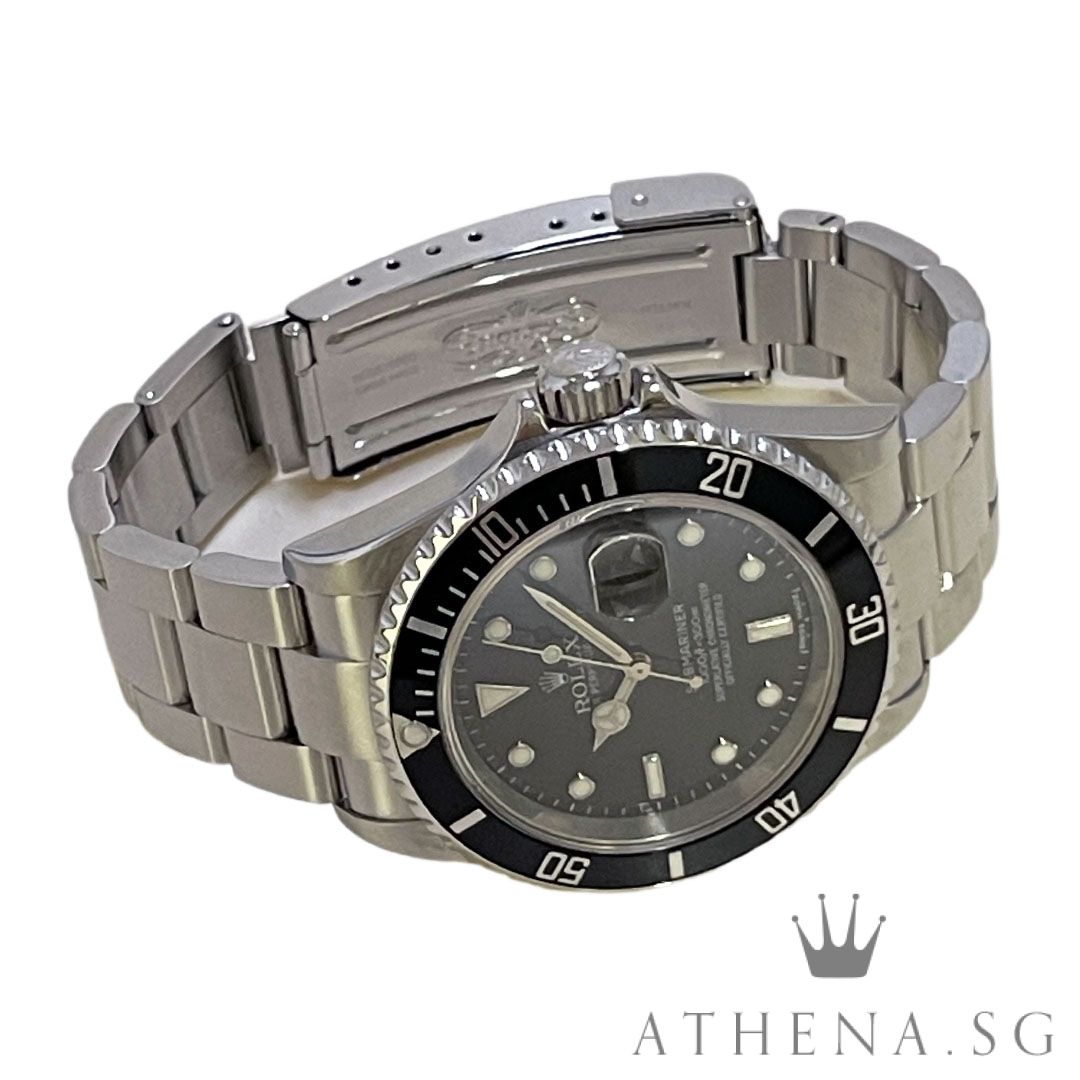 ROLEX OYSTER PERPETUAL SUBMARINER DATE "D" SERIES "SWISS MADE DIAL" 16610 (WATCH ONLY) - Image 2