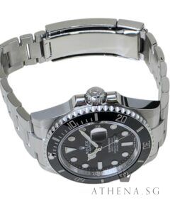 Alternative view of LIKE NEW!! ROLEX OYSTER PERPETUAL DATE SUBMARINER 41 "BLACK DIAL" WITH BOX & CERT DATED (02/2025) (STILL UNDER AGENT WARRANTY) 126610LN