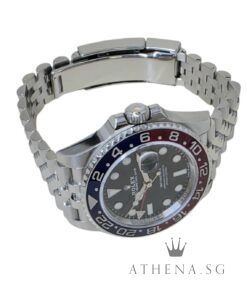 Alternative view of ROLEX OYSTER PERPETUAL DATE GMT MASTER II CERAMIC 40MM "PEPSI" "AN" SERIES WITH BOX & CERT DATED 03/2019 126710BLRO