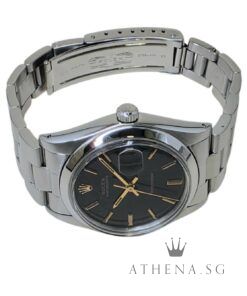 Alternative view of COLLECTIBLE!! VINTAGE ROLEX OYSTERDATE PRECISION "BLACK INDEX DIAL" (WATCH ONLY) 6694